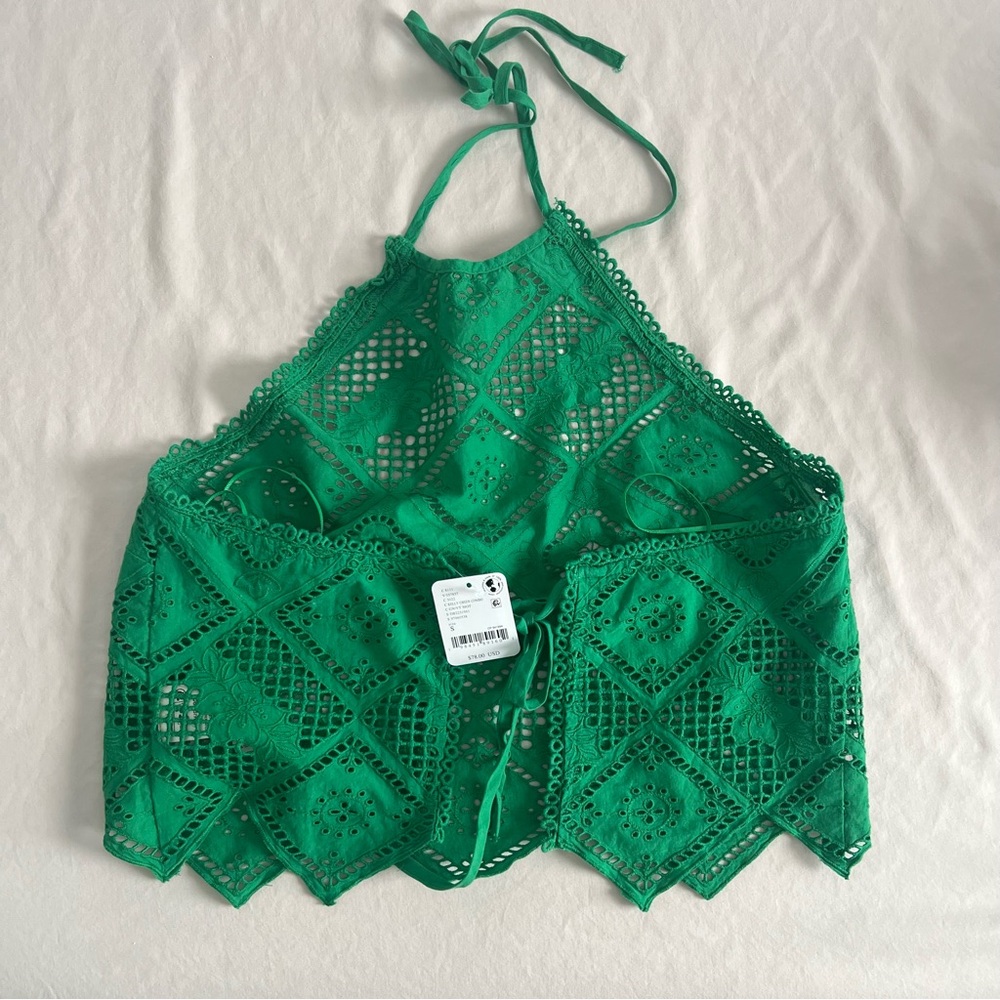 NWT Free People Hankie Halter Top (size S) - Picture 8 of 13